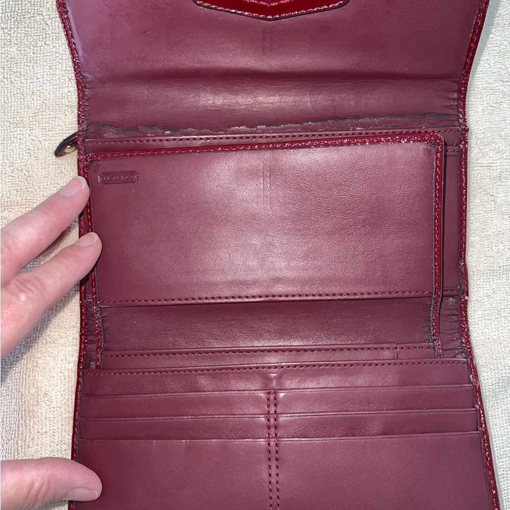 Coach Ashley Checkbook Wallet - F48251 - Picture 11 of 15